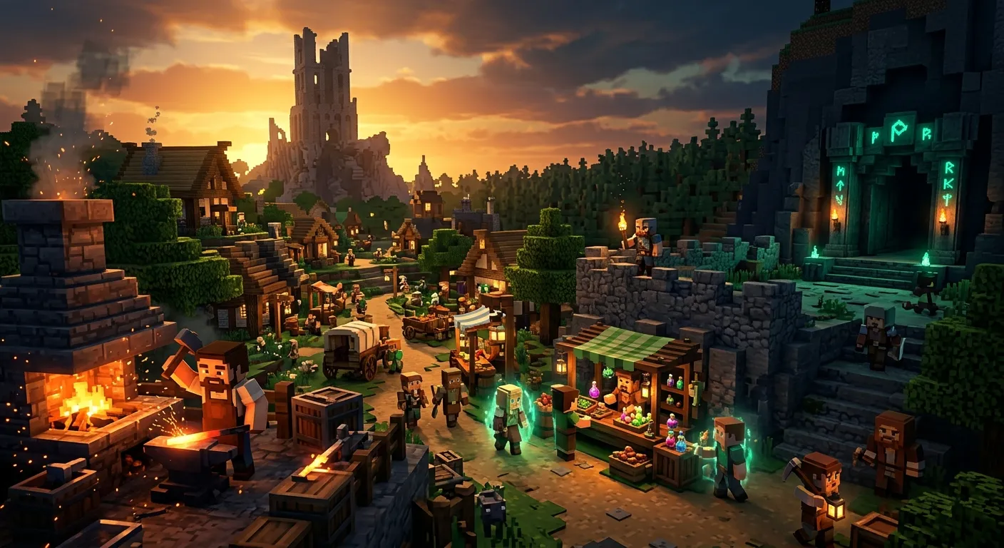 An MMO whose world never resets.